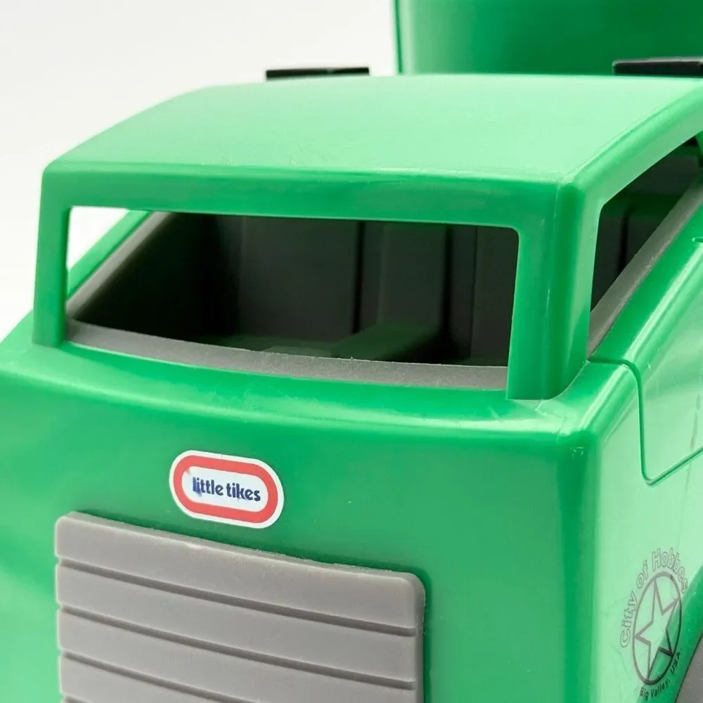 Little Tikes Rugged Riggz Green Recycling Truck Articulated